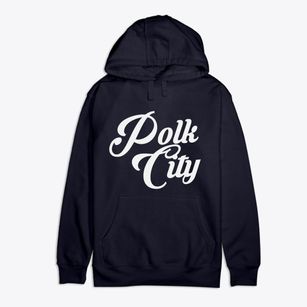 Polk City Iowa Vintage Team Premium Cotton Hoodie