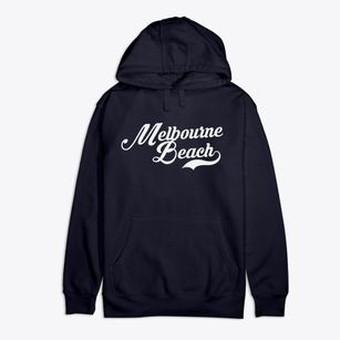 Melbourne Beach Florida Vintage Team Premium Cotton Hoodie