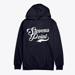 Stevens Point Wisconsin Vintage Team Premium Cotton Hoodie