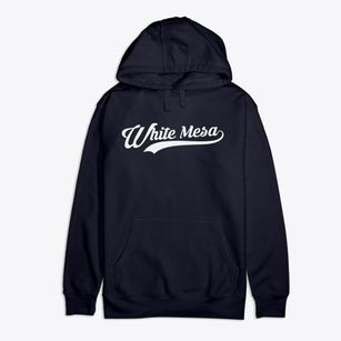 White Mesa Utah Vintage Team Premium Cotton Hoodie