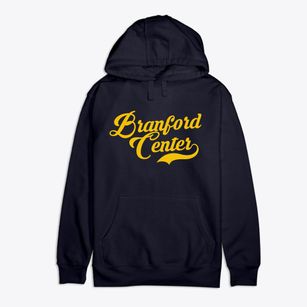 Branford Center Connecticut Vintage Team Premium Cotton Hoodie