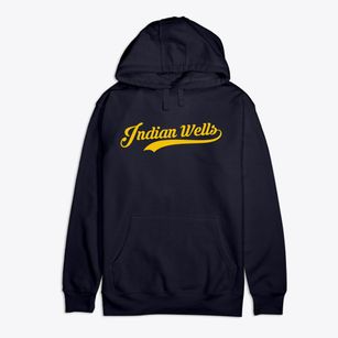 Indian Wells California Vintage Team Premium Cotton Hoodie