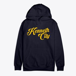 Kenneth City Florida Vintage Team Premium Cotton Hoodie
