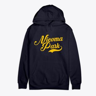 Nicoma Park Oklahoma Vintage Team Premium Cotton Hoodie