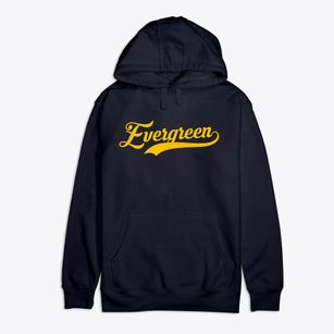 Evergreen Wisconsin Vintage Team Premium Cotton Hoodie