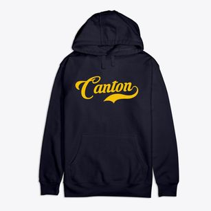 Canton Kansas Vintage Team Premium Cotton Hoodie