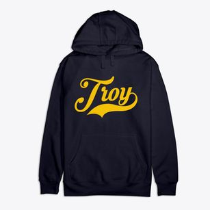 Troy Indiana Vintage Team Premium Cotton Hoodie
