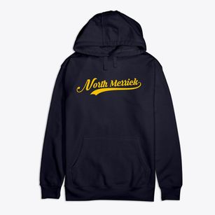 North Merrick New York Vintage Team Premium Cotton Hoodie