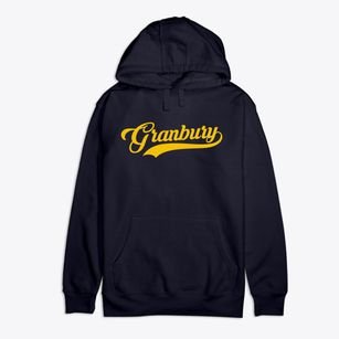 Granbury Texas Vintage Team Premium Cotton Hoodie