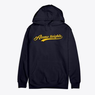 Alamo Heights Texas Vintage Team Premium Cotton Hoodie