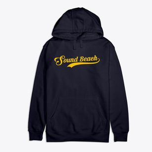 Sound Beach New York Vintage Team Premium Cotton Hoodie