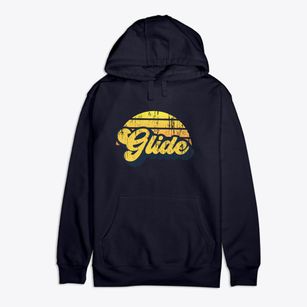 Glide Oregon Sublime Sunset Premium Cotton Hoodie