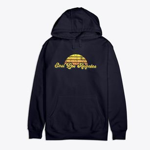 East Los Angeles California Sublime Sunset Premium Cotton Hoodie