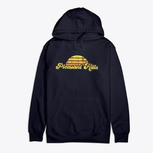 Pleasant Hills Ohio Sublime Sunset Premium Cotton Hoodie