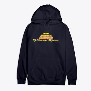 La Crescenta-montrose California Sublime Sunset Premium Cotton Hoodie