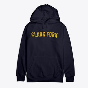 Clark Fork Idaho Timeless Retro Premium Cotton Hoodie