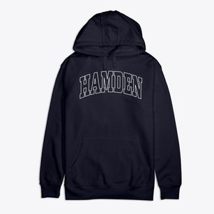 Hamden New York Trendy Block Premium Cotton Hoodie