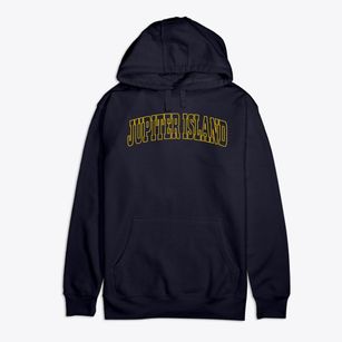 Jupiter Island Florida Trendy Block Premium Cotton Hoodie