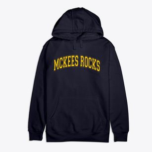 Mckees Rocks Pennsylvania Varsity Premium Cotton Hoodie