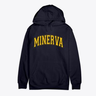 Minerva New York Varsity Premium Cotton Hoodie