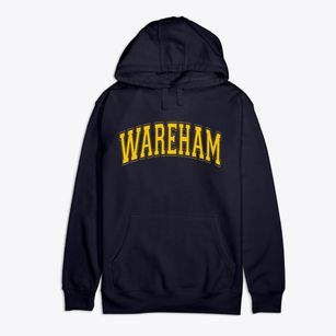 Wareham Massachusetts Varsity Premium Cotton Hoodie