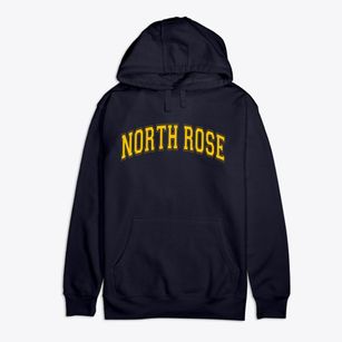 North Rose New York Varsity Premium Cotton Hoodie