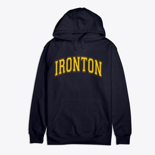 Ironton Michigan Varsity Premium Cotton Hoodie