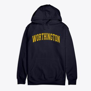 Worthington Ohio Varsity Premium Cotton Hoodie
