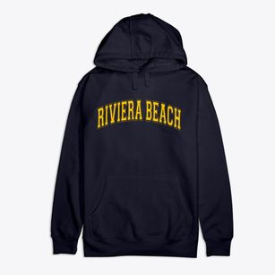 Riviera Beach Maryland Varsity Premium Cotton Hoodie