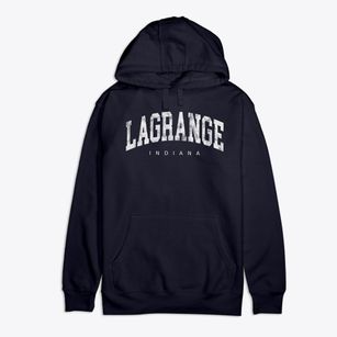 Lagrange Indiana Urban Vibe Premium Cotton Hoodie