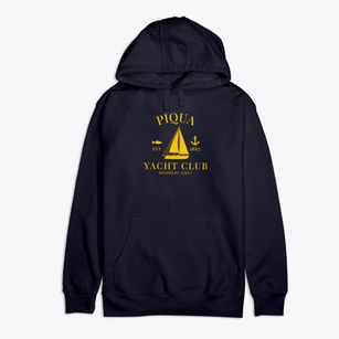 Piqua Kansas Yacht Club Premium Cotton Hoodie