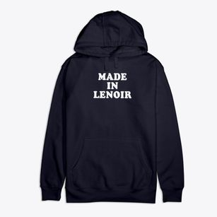 Lenoir North Carolina Classic 70s Premium Cotton Hoodie