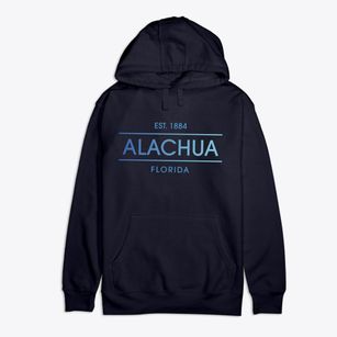 Alachua Florida Horizon Premium Cotton Hoodie
