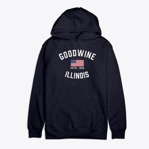 Goodwine Illinois Patriot Premium Cotton Hoodie