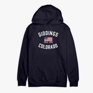 Giddings Colorado Patriot Premium Cotton Hoodie