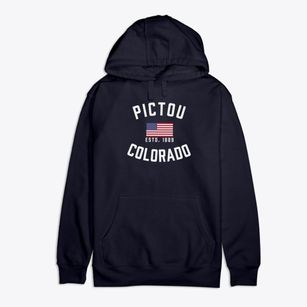Pictou Colorado Patriot Premium Cotton Hoodie