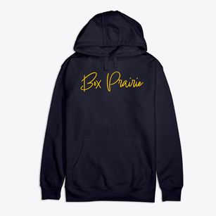 Box Prairie Colorado Freestyle Premium Cotton Hoodie