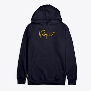 Rupert West Virginia Freestyle Premium Cotton Hoodie
