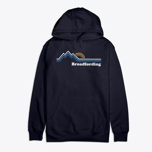 Broadfording Maryland Mountain View Premium Cotton Hoodie