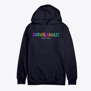 Carmel Hamlet New York Color Pop Premium Cotton Hoodie
