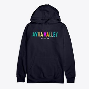 Avra Valley Arizona Color Pop Premium Cotton Hoodie