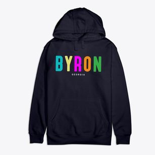 Byron Georgia Color Pop Premium Cotton Hoodie