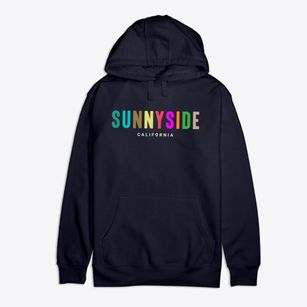Sunnyside California Color Pop Premium Cotton Hoodie