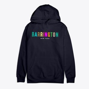 Barrington New York Color Pop Premium Cotton Hoodie