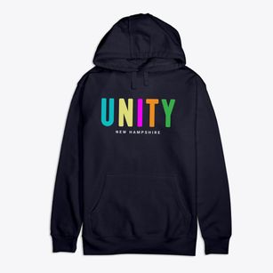 Unity New Hampshire Color Pop Premium Cotton Hoodie