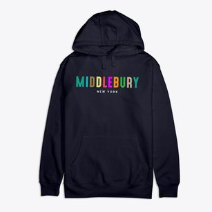 Middlebury New York Color Pop Premium Cotton Hoodie
