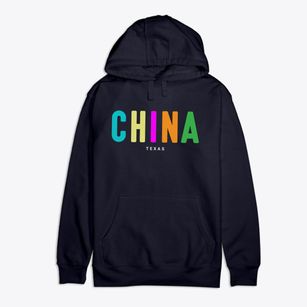 China Texas Color Pop Premium Cotton Hoodie