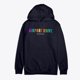 Airport Drive Missouri Color Pop Premium Cotton Hoodie