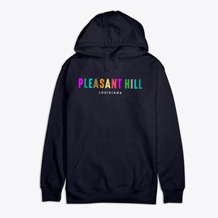 Pleasant Hill Louisiana Color Pop Premium Cotton Hoodie