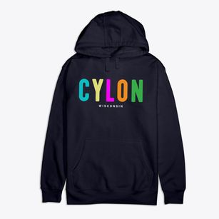 Cylon Wisconsin Color Pop Premium Cotton Hoodie